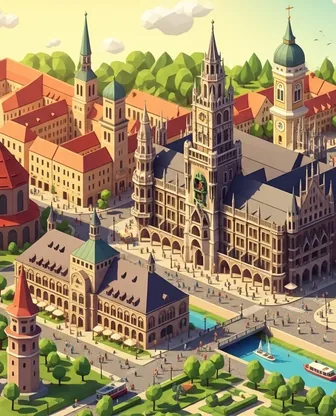 Illustration for 3 Days in Munich — Culture & History