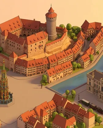 Illustration for 3 Days in Nuremberg — Family with Kids