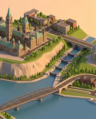Illustration for 2 Days in Ottawa — Romance