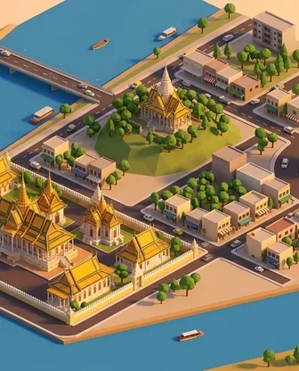 Illustration for 3 Days in Phnom Penh — First-Timer Highlights