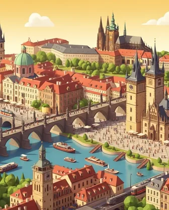 Illustration for 3 Days in Prague — Culture & History