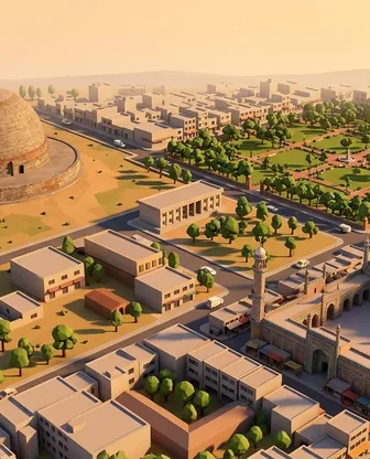 Illustration for 3 Days in Rawalpindi — Culture & History