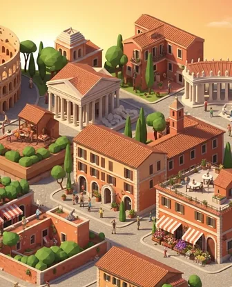 Illustration for 2 Days in Rome — Romance