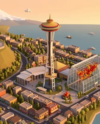 Illustration for 2 Days in Seattle — Romance
