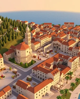Illustration for 2 Days in Split — Food & Wine