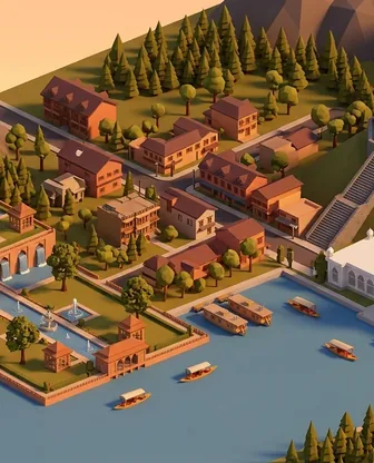 Illustration for 3 Days in Srinagar — Culture & History