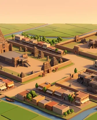 Illustration for 3 Days in Thanjavur — Culture & History