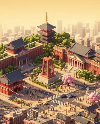 Illustration for 3 Days in Tokyo — Culture & History
