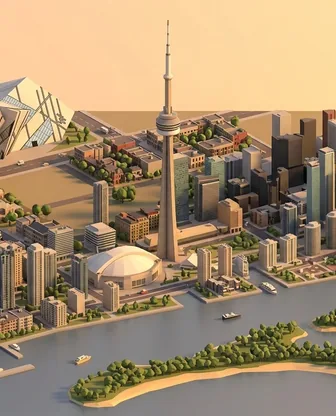 Illustration for 3 Days in Toronto — First-Timer Highlights