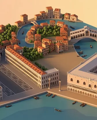 Illustration for 2 Days in Venice — Romance