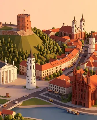 Illustration for 3 Days in Vilnius — First-Timer Highlights