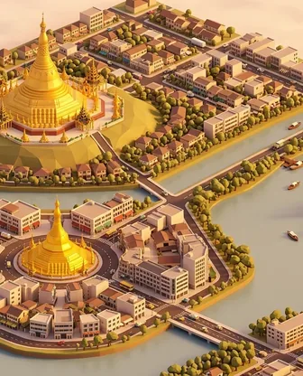 Illustration for 3 Days in Yangon — First-Timer Highlights