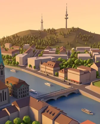 Illustration for 3 Days in Zürich — Culture & History
